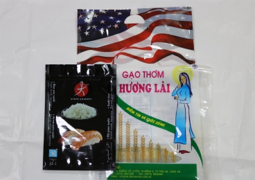 Rice packaging